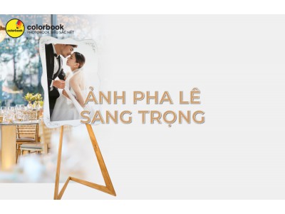 Ảnh pha lê in hình cưới